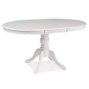 Jídelní rozkládací stůl Olivia 106/141 cm bílý vyobraziť