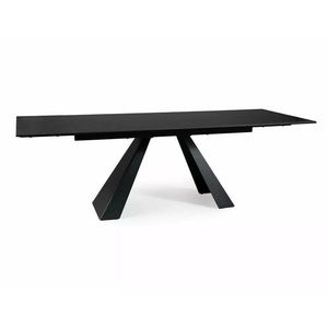 Jídelní rozkládací stůl Salvadore I 160/240 cm černý vyobraziť