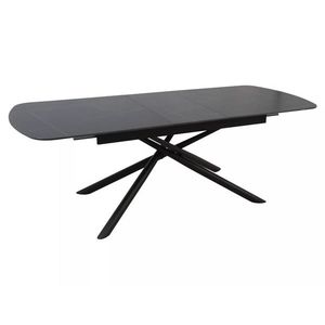Jídelní rozkládací stůl Vector 180/220 cm keramika černý vyobraziť