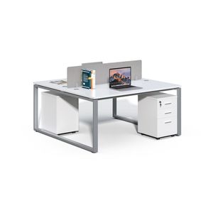 Kancelárska súprava pre 2 osoby Houseland Prime Max 01 160 cm biela vyobraziť