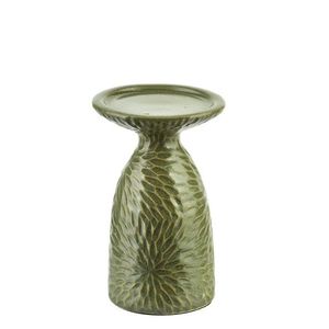Keramický svícen YARINE GREEN 16, 5 cm zelený vyobraziť