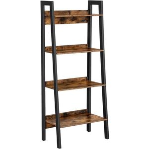 Knižnica VASAGLE Jannike hnedá / čierna vyobraziť