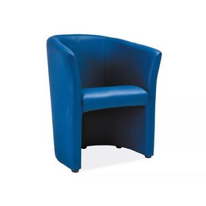 Koktejlové křeslo AMENITIES Skin tmavě modré vyobraziť
