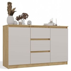 Komoda Malwa 2D3S 120 cm dub artisan/kašmírová vyobraziť