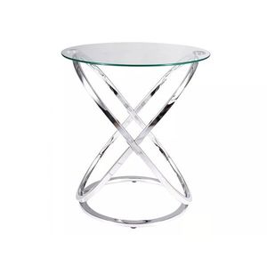 Konferenční stolek EOS III čirý/chrom vyobraziť