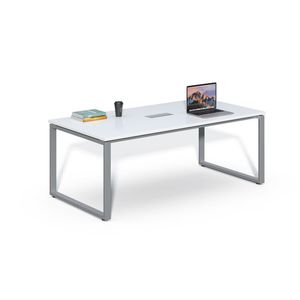 Konferenčný stôl Houseland Prime Meet 01 200 cm biely vyobraziť