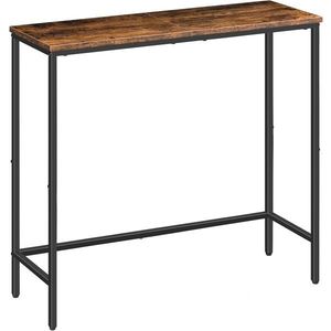 Konzolový stolek Vasagle Roosty 75 cm černý/hnědý vyobraziť