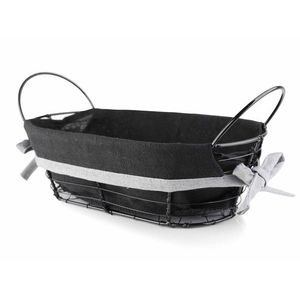 Košík na chléb WILL antracitový vyobraziť