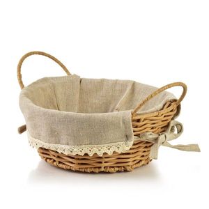 Košík WILL 20x20x8 cm hnědý/béžový vyobraziť