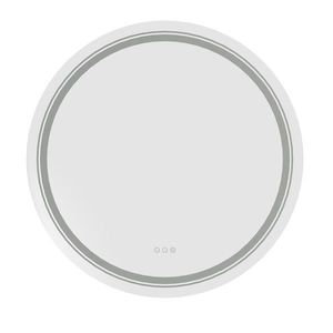 Koupelnové zrcadlo DOVER 60 cm stříbrné vyobraziť