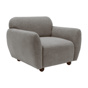 Křeslo Eddy šedé vyobraziť