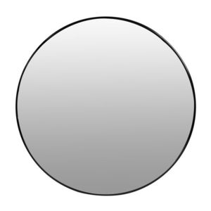 Kulaté nástěnné zrcadlo KOKO 80 cm černé vyobraziť