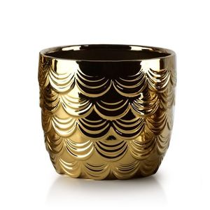 Květináč NEVA 16x12, 5 cm zlatý vyobraziť