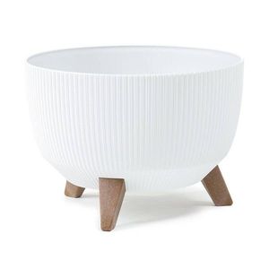 Květináč Rosa Linea I 29x18 cm bílý vyobraziť