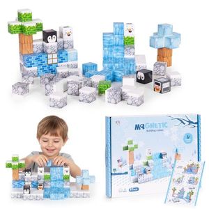 Magnetická stavebnice 97 ks COLDIE vícebarevná vyobraziť