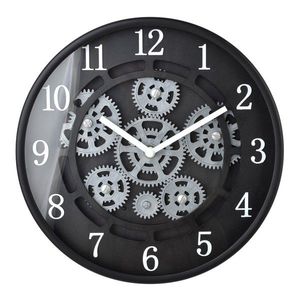 Nástěnné hodiny RAMSEY 30 cm bílé/černé vyobraziť