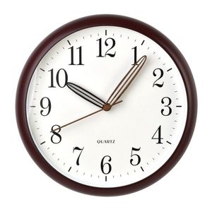 Nástěnné hodiny RAMSEY 30 cm vínové/bílé vyobraziť