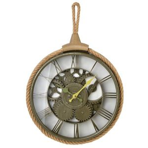 Nástěnné hodiny RAMSEY 33 cm hnědé vyobraziť