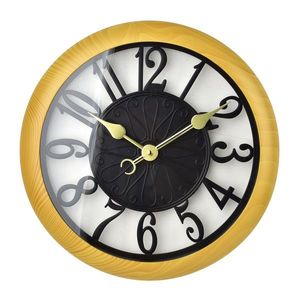 Nástěnné hodiny RAMSEY 35, 5 cm hnědé/černé vyobraziť