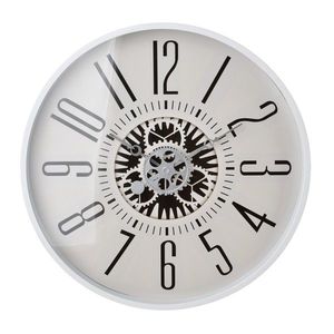 Nástěnné hodiny RAMSEY 40 cm bílé vyobraziť