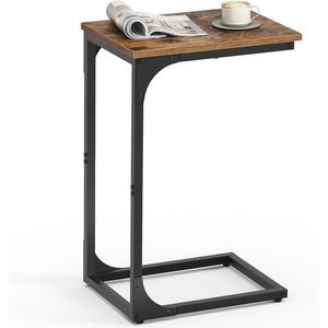 Odkládací stolek Vasagle Pilos hnědý/černý vyobraziť