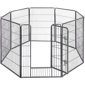 Ohrádka pro zvířata Lumea 210 cm černá vyobraziť