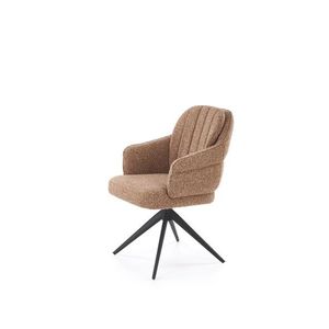 Otočné jídelní křeslo K570 skořicově hnědé vyobraziť