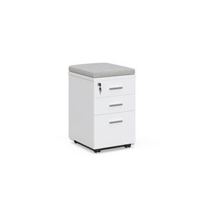 Pojazdný kancelársky kontajner Houseland Prime Soft 01 biely/sivý vyobraziť