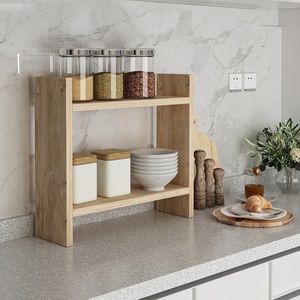 Policový kuchyňský organizér KINIE borovice atlantská vyobraziť