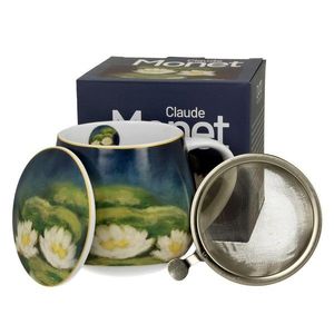 Porcelánový hrnek Monet Nenufars 430 ml se stíkem vícebarevný vyobraziť