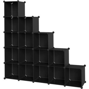 Regál CUBE čierny vyobraziť