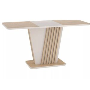 Rozkládací jídelní stůl Nevio 125/170 cm dub Cremona Torro/kašmírový vyobraziť