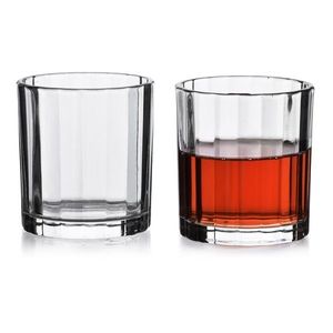 Sada 4 ks sklenic ELISE STRIPES 310 ml čirá vyobraziť