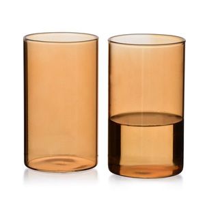 Sada 4 ks sklenic ROMANE 380 ml medová vyobraziť