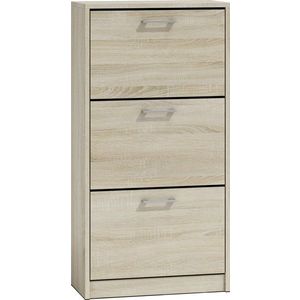 Skrinka na topánky PAULA svetlý dub vyobraziť