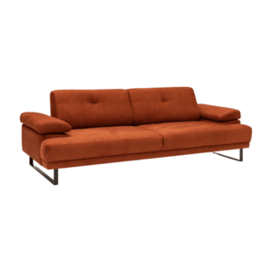 Třímístná pohovka Mustang 239 cm oranžová vyobraziť