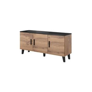 TV stolek Lotta I 150 cm dub wotan/černý vyobraziť