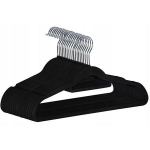 Velúrová sada ramienok Maxi 60 kusov čierna vyobraziť