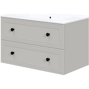 Závěsná skříňka pod umyvadlo Toreto 2S 80 cm kašmírová vyobraziť