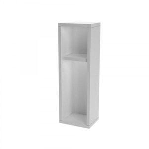 Závesný nočný stolík Turra biely vyobraziť