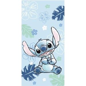 Jerry Fabrics Detská osuška s potlačou - Lilo a Stitch Ohana blue | 70 x 140 cm vyobraziť