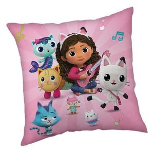 Jerry Fabrics Detský vankúšik s potlačou - Gabby a jej kúzelný domček - 02 | 40 x 40 cm vyobraziť