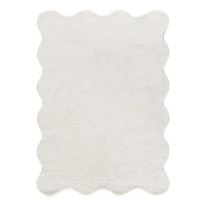 Biely prateľný koberec 120x170 cm Mellow – Universal vyobraziť