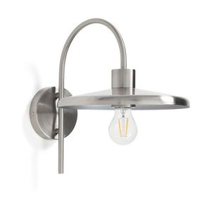 Nástenné svietidlo v striebornej farbe ø 27 cm Nuvira – Kave Home vyobraziť