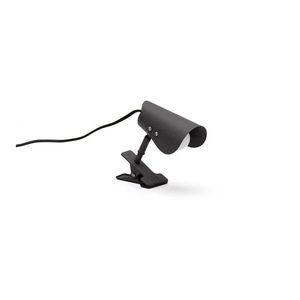 Čierna kovová stolová lampa s klipom (výška 16 cm) Jula – Kave Home vyobraziť