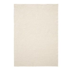 Krémovobiely ručne tkaný koberec s prímesou bavlny 160x230 cm Mascarell – Kave Home vyobraziť