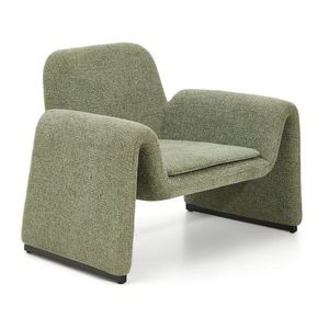 Zelené ženilkové kreslo Melvia – Kave Home vyobraziť