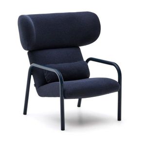 Tmavomodré kreslo Inari – Kave Home vyobraziť