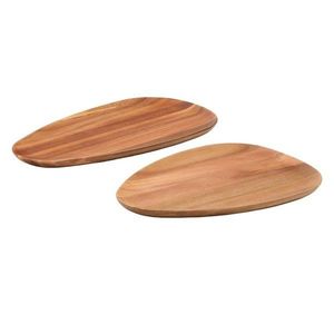 Drevené tácky v súprave 2 ks 23x35, 5 cm Nukha – Kave Home vyobraziť