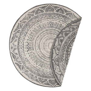 Sivo-krémový vonkajší koberec NORTHRUGS Siruma, ø 200 cm vyobraziť